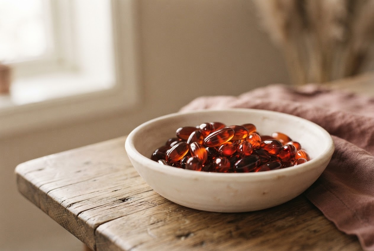 Astaxanthin og aldring: Hvad en kraftig antioxidant gør for hud og celler