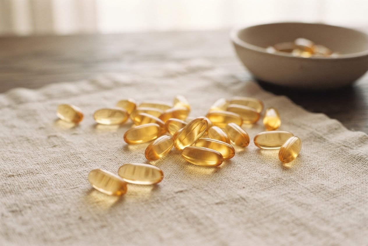 Omega-3 og kollagenbeskyttelse via betennelsesdempning